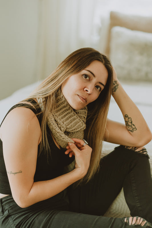 Gansey Bay Cowl, PDF