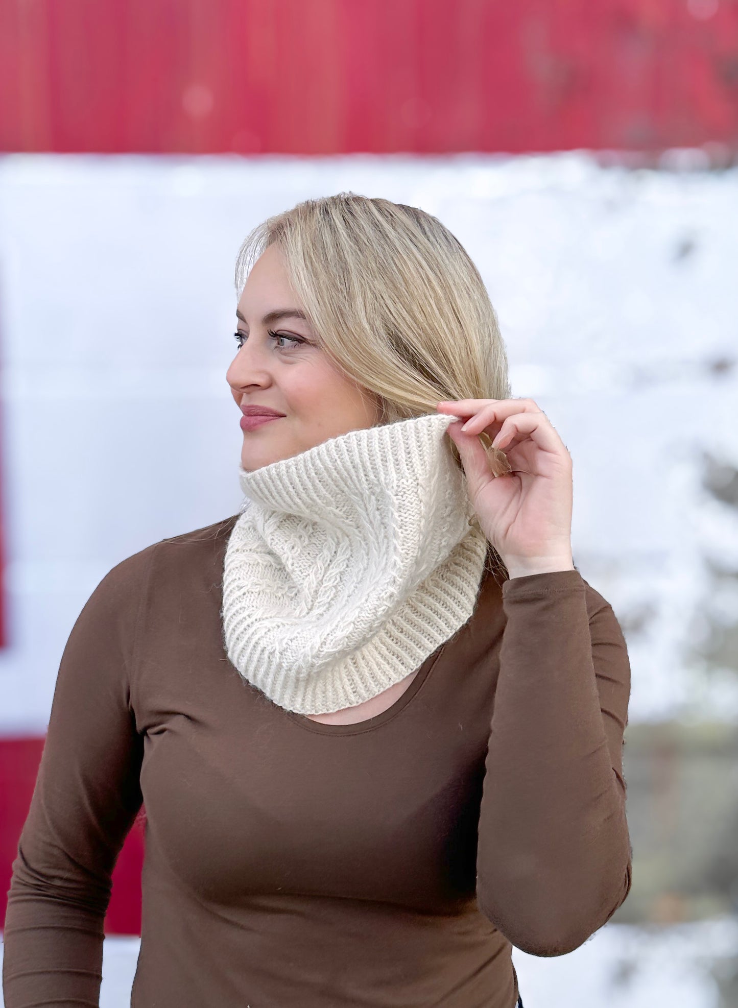 Luxe Love Cowl (Knit), PDF