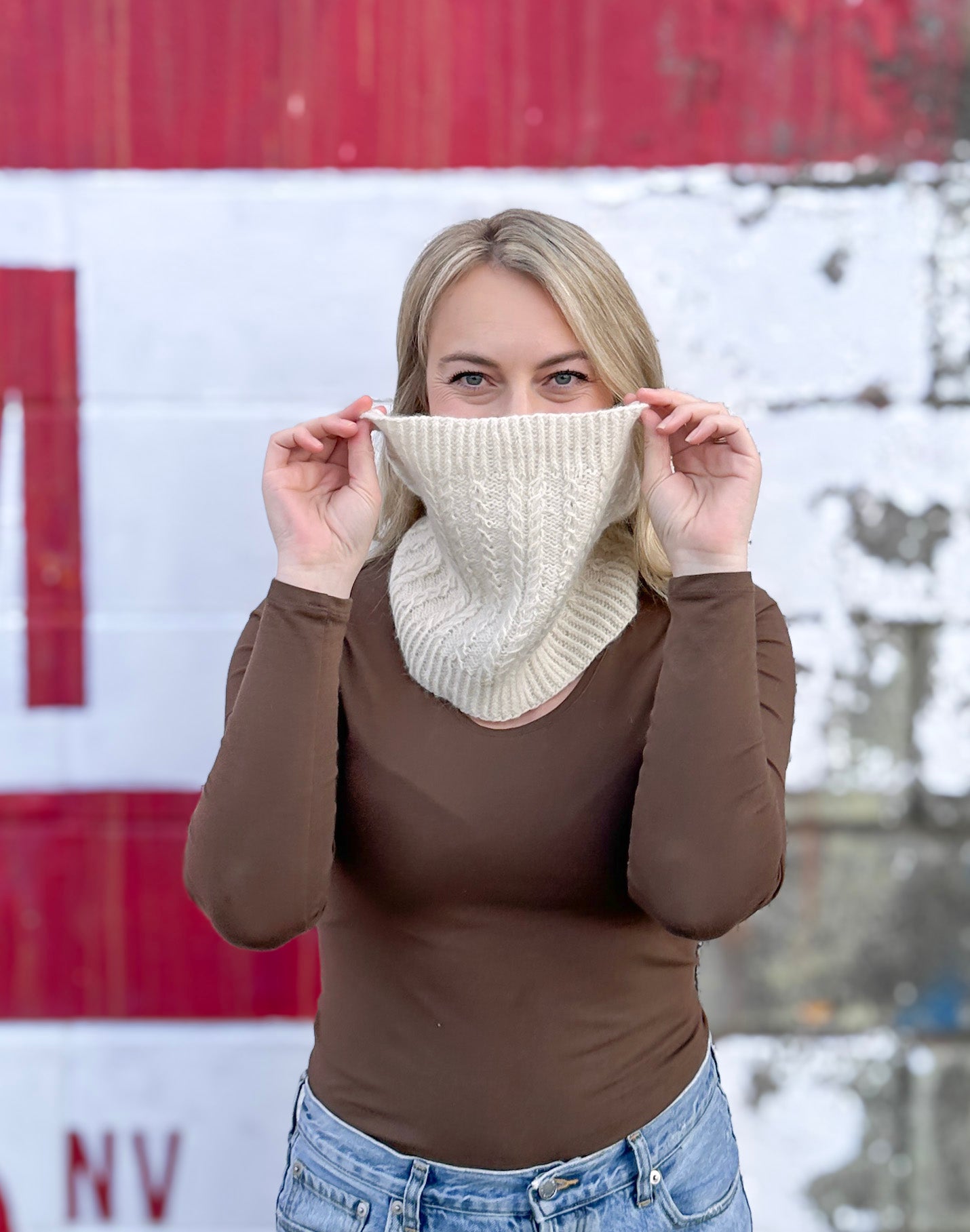 Luxe Love Cowl (Knit), PDF