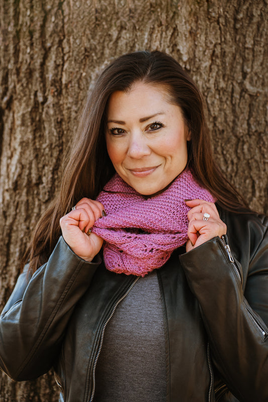 Leafy Blossom Cowl, PDF